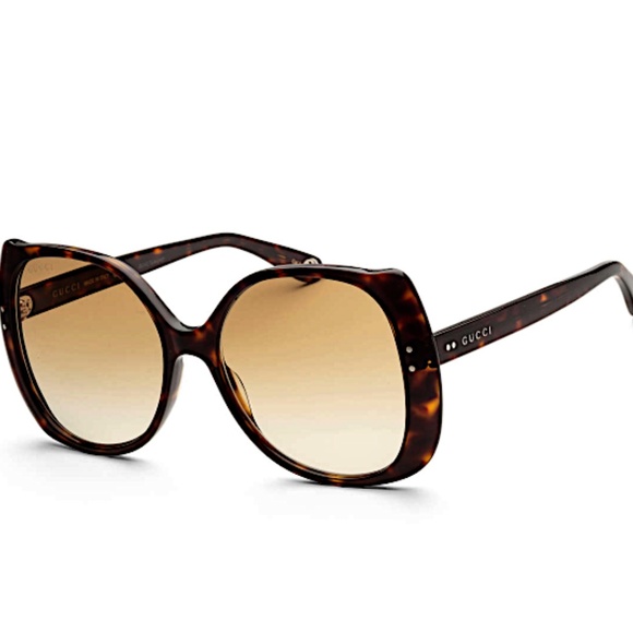 Gucci Havana Gg0472 Oversized Square Sunglasses main image 5